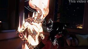 Flamen Hot Atronach Action In Vr!