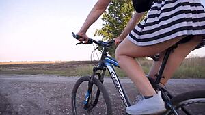 Watch me flash my ass on this bike ride?