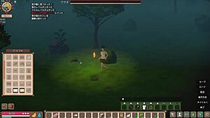 i'm playing mad island and it's crazy, building cages for the girls and stuff