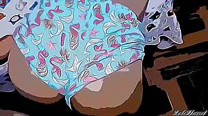 Latina Stepdaughter Forced By Perverted Father In Law In Cartoon Hentai Ass Fucking