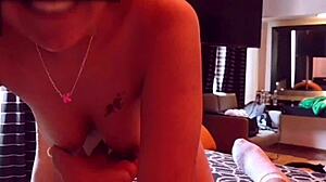 Fat Guy Pounds Teen's Huge Ass in Hotel Bedroom!