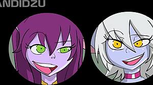 Intense furry action with the 3 Yordelis cartoon.