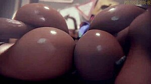 Va-kiriko polished jade bell in 3d anime garage