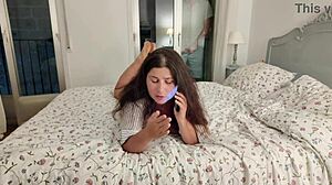 Stepson accidentally hard fucked his stepmom in a hotel, thinking it was his girlfriend. A taboo mix-up unfolds
