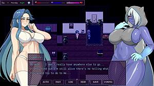 i play city of secrets pt 3, defeating the first boss in this hentai game