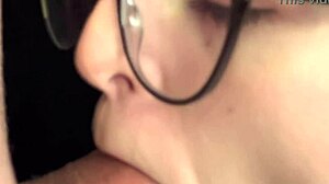 3D close up of a facial cumshot