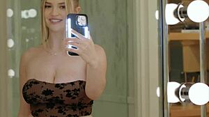 Blackedraw blonde Angie Faith rides massive BBC with passion