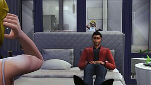 in simxstory, cheating on her husband with blowjobs is just normal, right?