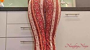 Hey, want to bang my cleaner lady in the kitchen for an extra tip?