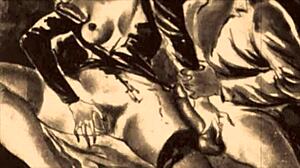 Wow, Check Out This Vintage Erotic Illustration!