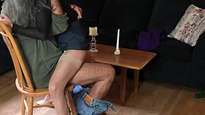 milf thanks neighbor with sex