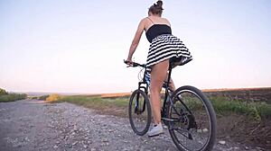 Watch me flash my ass on this bike ride?