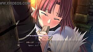 In the dungeon, character3 engages in intense scene3 action