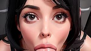 Brenda enjoys guys fucking her tight pussy with big cocks in anime.