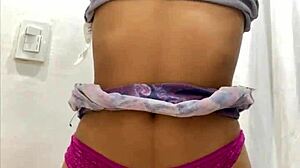 cute girl lifting her horny skirt... what do you think?