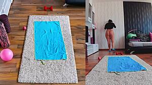 Naughty and Naked! Dual Cam Yoga to Get You Pumped!