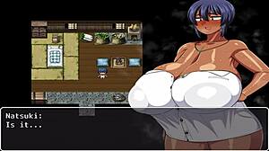 uhh, brown girl natsuki-chan gets groped and fingered hard in this hentai, no commentary tho...