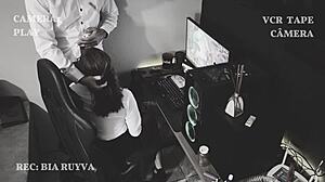 the secretary says, my boss gave me a massage, will his wife find out?