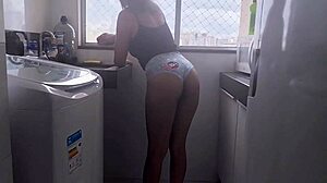 My Maid Teases Me Walking in Tiny Shorts at Home