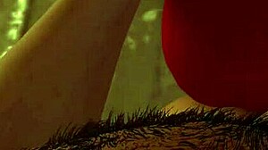 A succubus snuck up on me in the night for hardcore sex. 3D hentai uncensored.