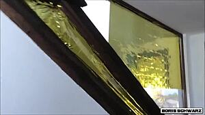 Boris Schwarz gives horny MILF two creampie loads.