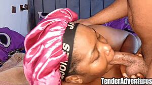 Black Couple Moaning Sensual Sucking And Fucking Early Morning!