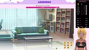 Vtuber Lewdneko plays Love Cubed part 4