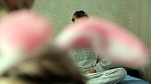 Damn! Two sweet twinks lured a student with big dick into wild sex