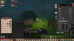 i'm playing mad island and it's crazy, building cages for the girls and stuff