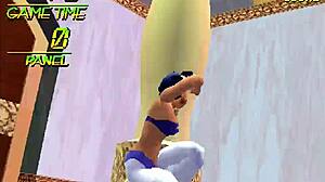 I enjoy dancing eyes, a risque 3d puzzle game.