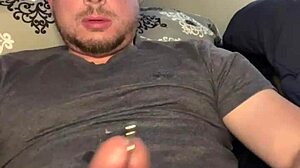 Flexible come thru plug and hardcore masturbation