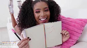 Cute Brazilian Ariella Ferraz Fucks Four Studs