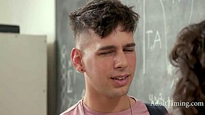 Her ass is gonna love it even with a student!