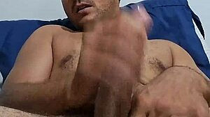 hey, are you watching this solo boy stroking his cock hard?