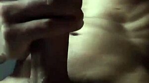 college guy masturbates at home for huge cumshot!