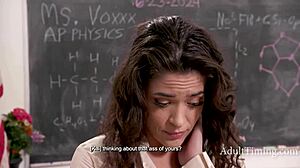 Her ass is gonna love it even with a student!