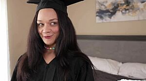 Girl Next Door GETS GRAD GIFT FUCKING Step-Dad BENT OVER