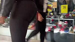 Hidden Big Ass in Yoga Leggings