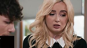 religious couple lexi and parker break rules in wild threesome!