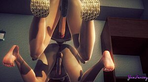 Evangelion Yaoi - Preparing Asuka Femboys Ass - Sissy Japanese Asian Manga Anime Game Porn