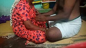 Indian aunty gets steamy with step boyfriend. So hot!