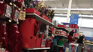 wow, candid mom shopping in the hidden spot!