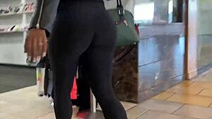 Hidden Big Ass in Yoga Leggings