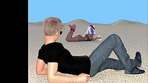 Lets play hardcore femdom - ending 2. Humiliation and domination unfold in this intense session.