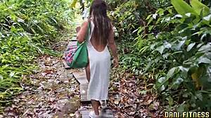 Dani Fitness Gets Many Blowjobs and Good Fuck in Nature Trail with Guy - Bolt Jones Production