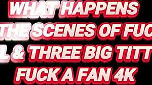 beverly paige screams as porno dan slams her tight squirting pussy backstage