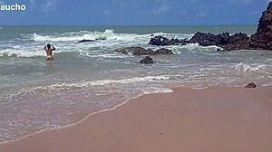 Yuri Gaucho Couple Shows All on Nudist Beach