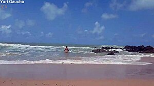 Yuri Gaucho Couple Shows All on Nudist Beach