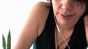 Join Me to Learn German with a Cute Curvy Brunette in a Fun Way