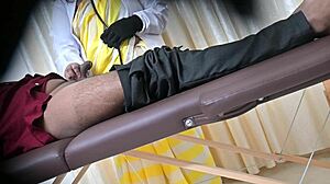 Desi Doctor Sahiya Teases Patient with Slow Sensual Handjob